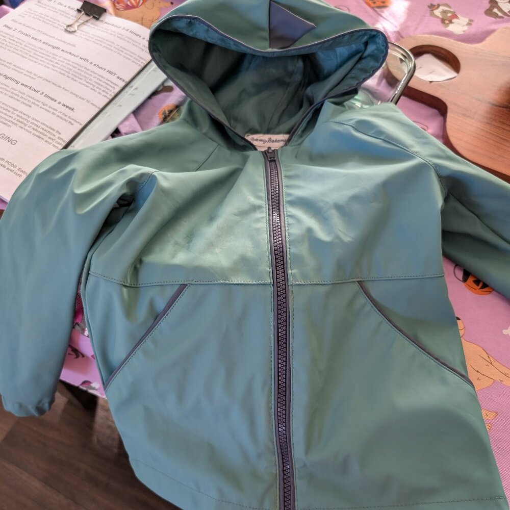 Tommy Bahama 3T dinosaur raincoat